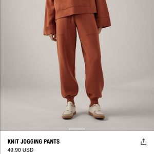 Zara Knit Jogging Pants